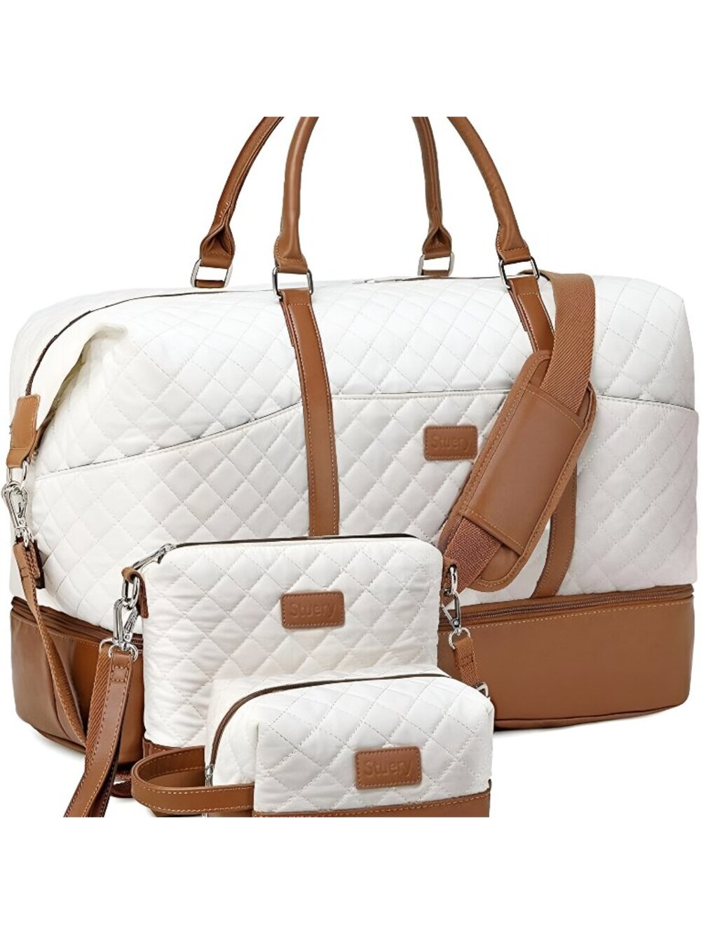 Weekender Bag, Large Travel Duffel Bag for Women, Carry on Overnight Bag